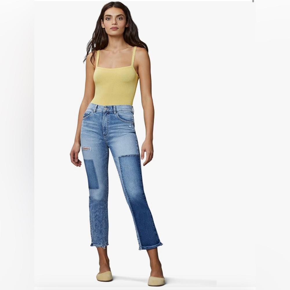 DL1961 Patti Straight High Rise Vintage Ankle Jeans